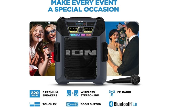 苫小牧バナナ】ION Audio/アイオンオーディオ Bluetooth ポータブルPA