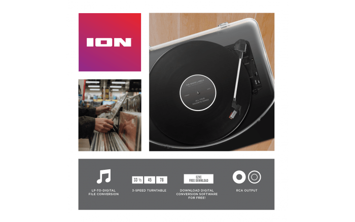 Classic LP Black | ION Audio