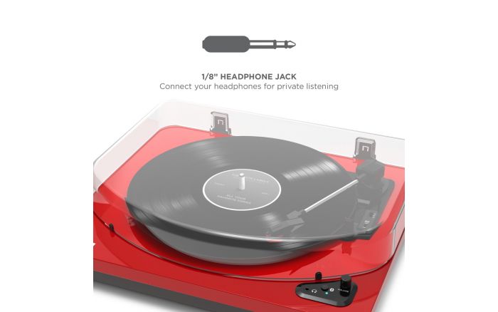 新品未使用 VIDEOTAPEMUSIC on the air LP Air LP™ (Red) | ION Audio