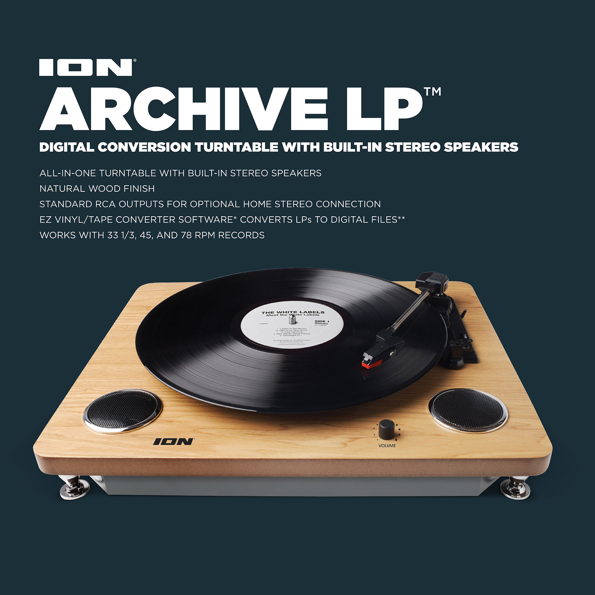 その他 ION AUDIO ARCHIVE LP Amazon.com: ION Audio Archive LP | Digital Conversion