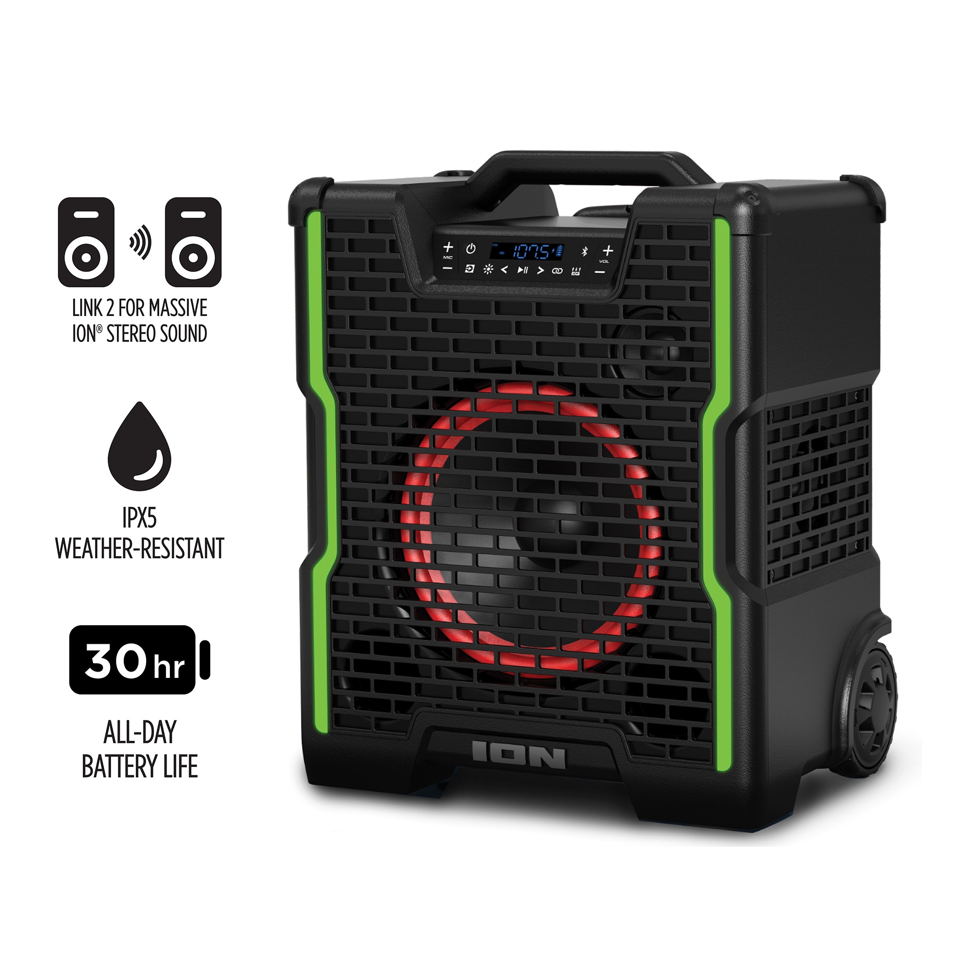 All-Terrain Speaker | Block Rocker® Icon | ION Audio