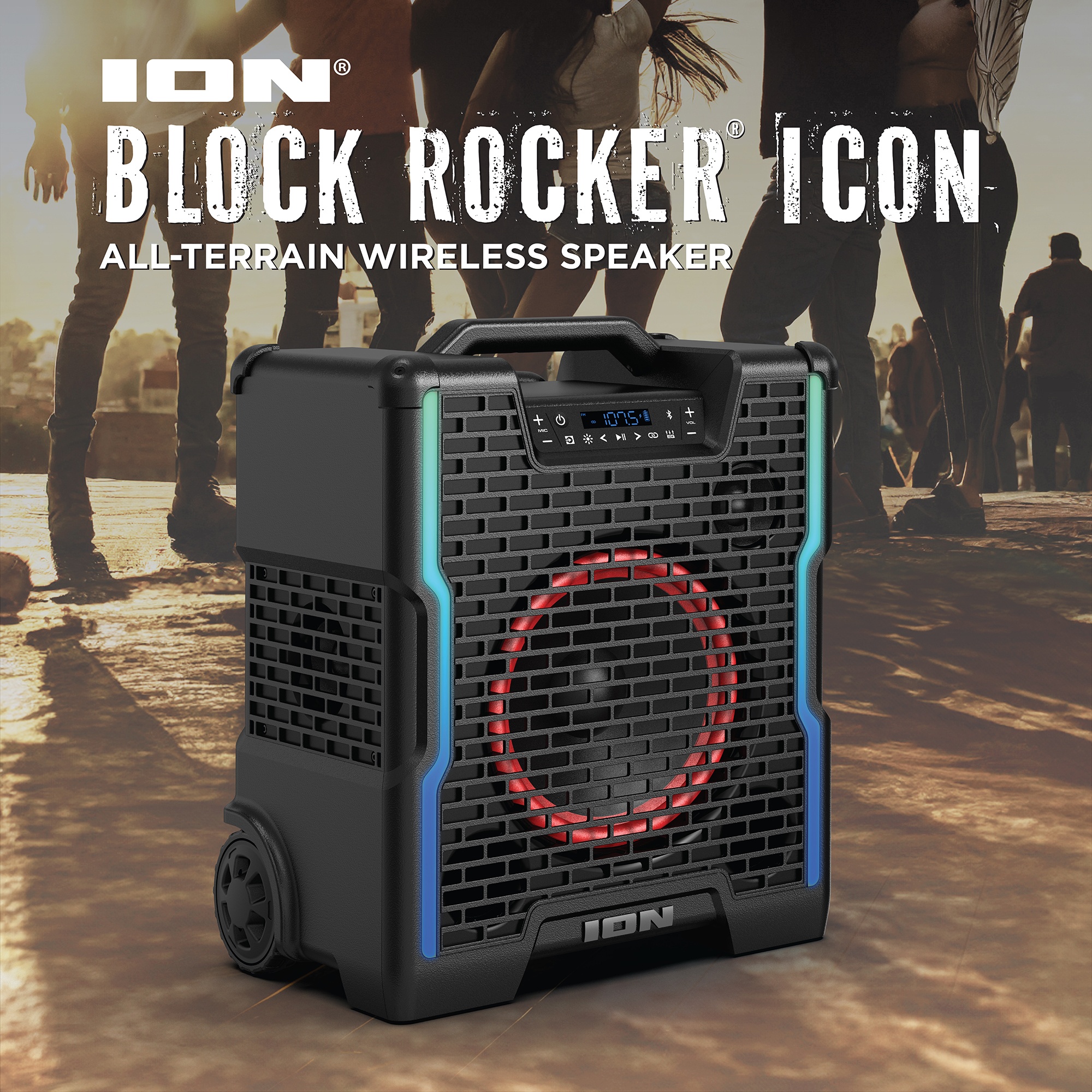 All-Terrain Speaker | Block Rocker® Icon | ION Audio