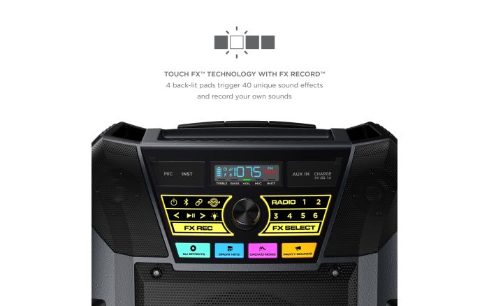 Wireless speaker | Block Rocker® XL | ION Audio