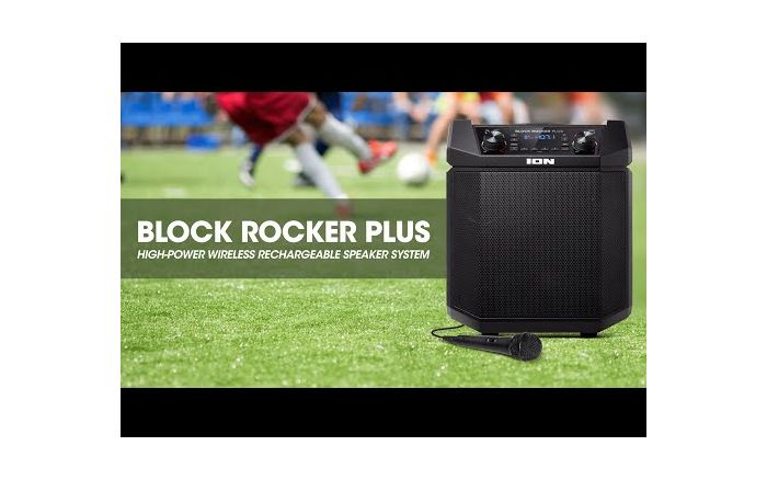 Bluetooth Rechargeable Speaker System|Block Rocker Plus | ION Audio Bluetooth Rechargeable Speaker System|Block Rocker Plus | ION Audio