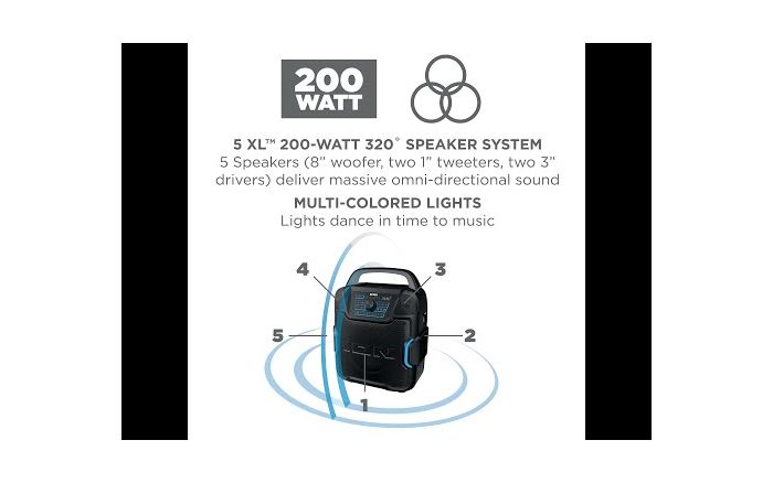 Portable Wireless Speaker | Sport™ 320° | ION® Audio | ION Audio