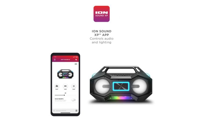 Bluetooth Boombox LED speaker | Party Rocker Go | ION Audio Bluetooth Boombox LED speaker | Party Rocker Go | ION Audio