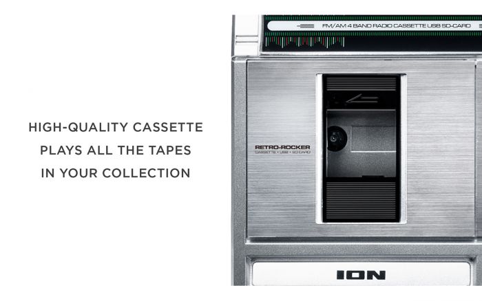 ronron画面  DVD・クラシックラグタイムギター他 REVIEW: ION Street Rocker 'Retro-Style Boombox' - Boom or