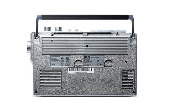 Bluetooth Boombox with Rechargeable Battery| Retro Rocker