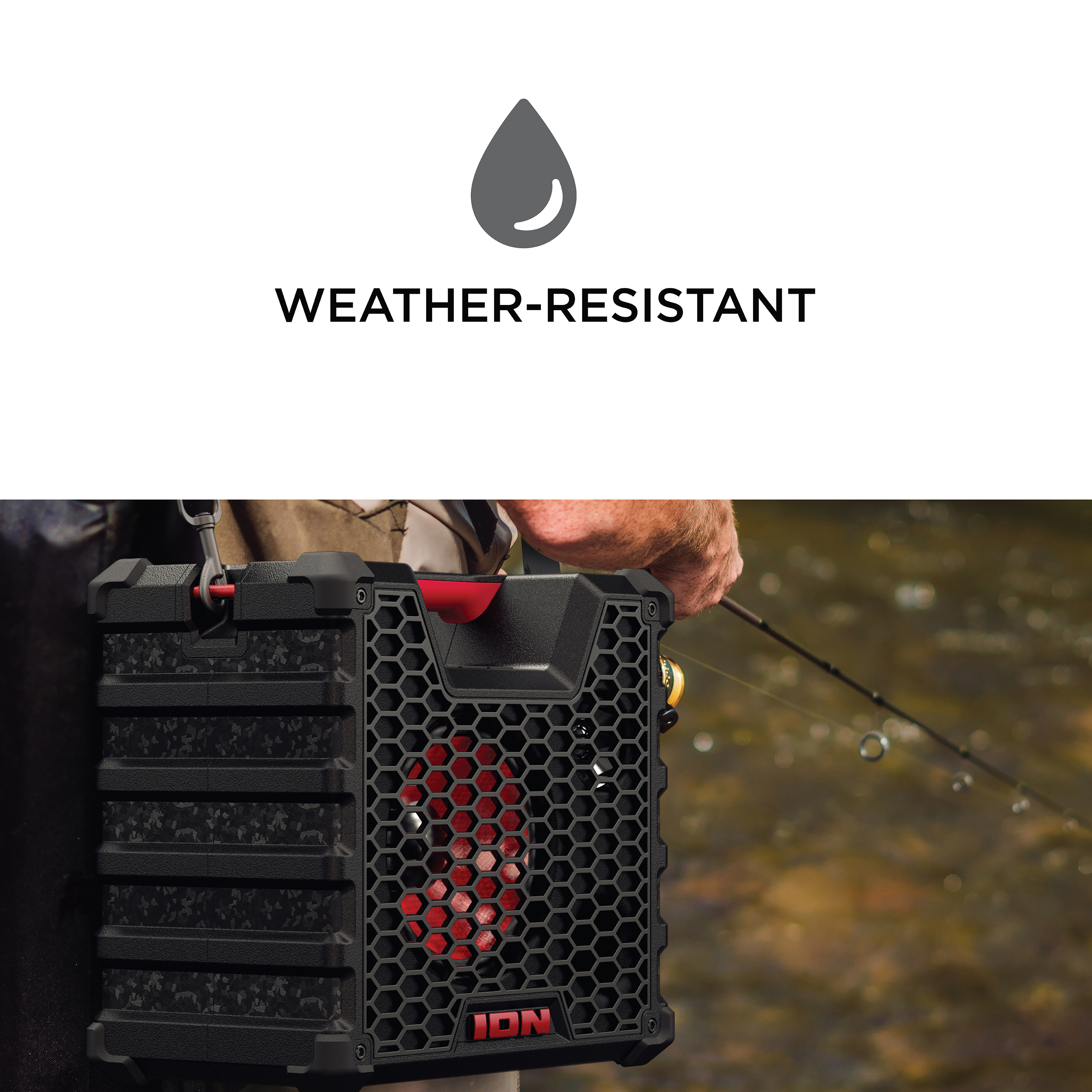 Rugged Bluetooth Speaker | Tailgater Tough | ION Audio