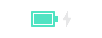 Rechargeable battery provides hours of continuous use